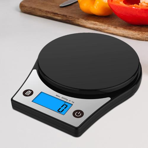 跨境5公斤廚房秤的克重秤廚房電子秤可帶碗烘焙中藥計量食物秤